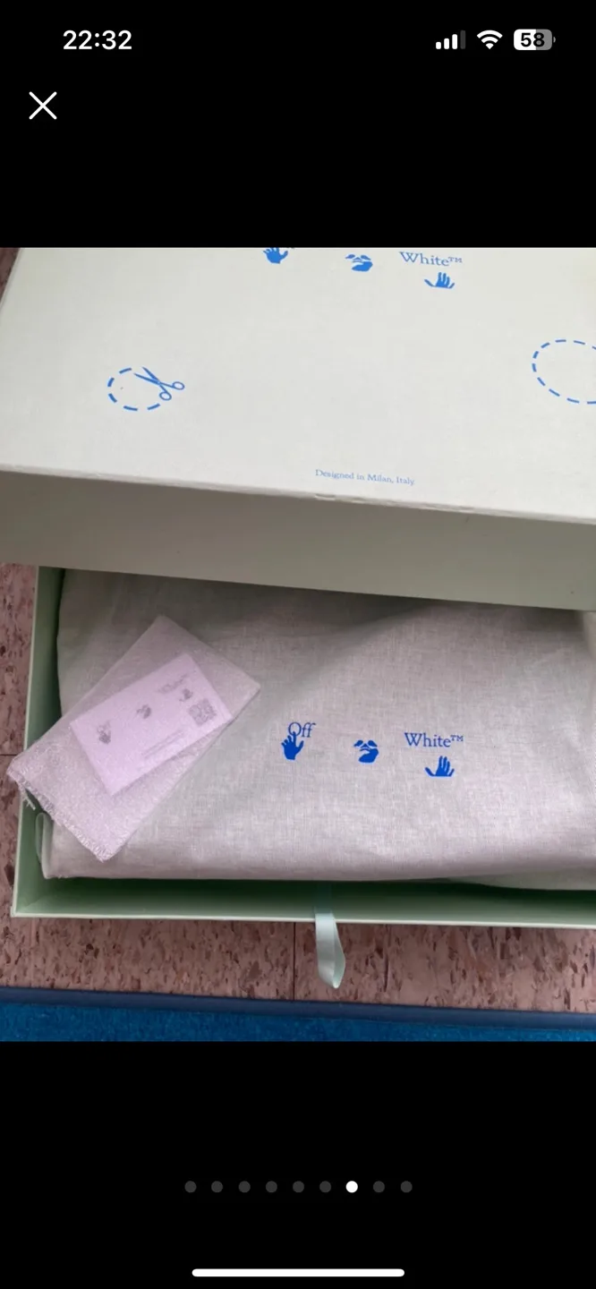 Off-White “Sculpture” Bag (rare) NEW with tags image indicator(6)