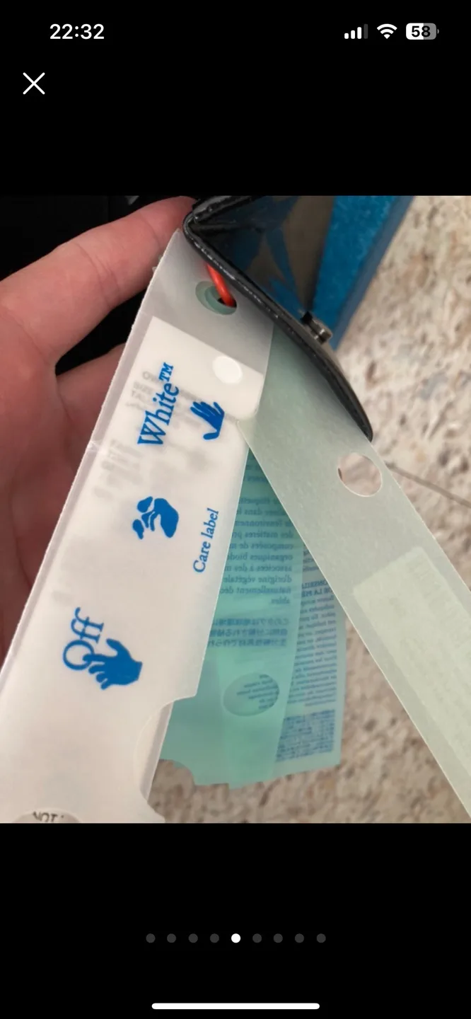 Off-White “Sculpture” Bag (rare) NEW with tags image indicator(4)