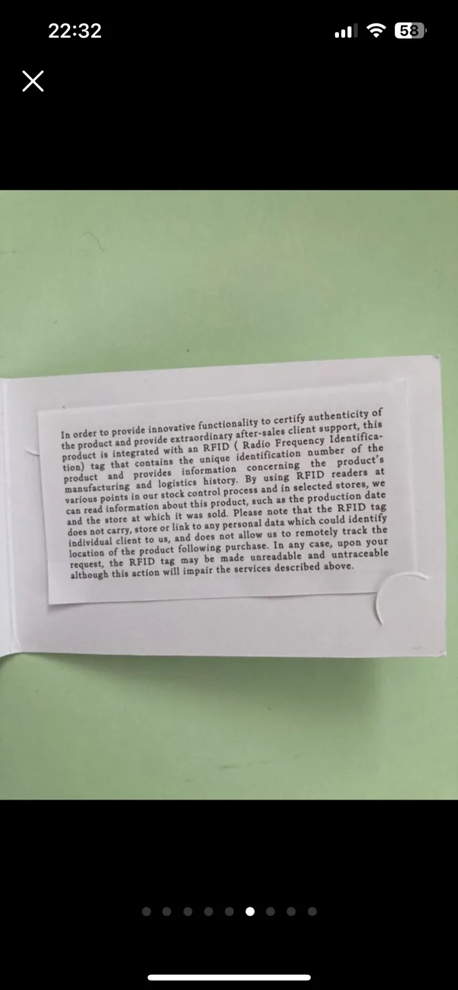 Off-White “Sculpture” Bag (rare) NEW with tags image indicator(5)