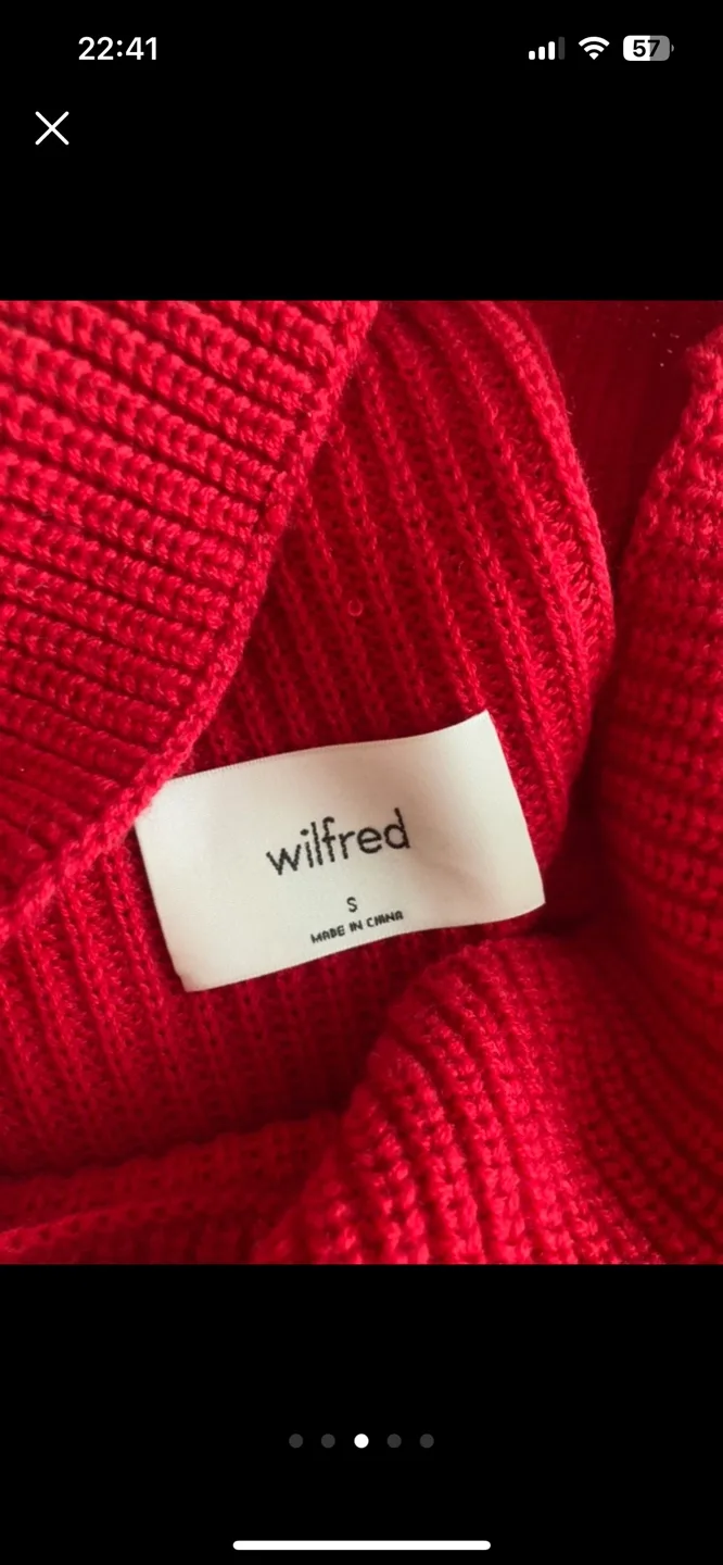 Wool blended long west (Aritzia) image indicator(3)