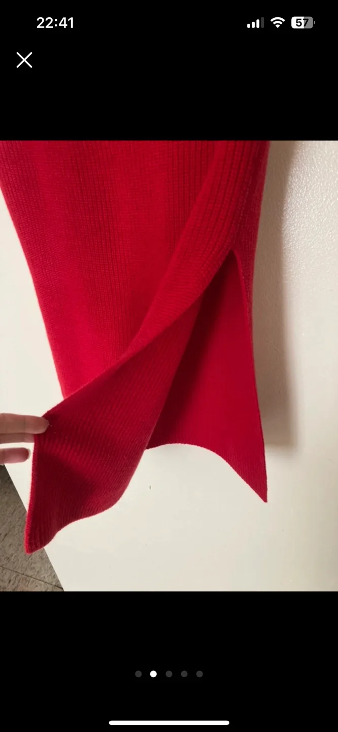 Wool blended long west (Aritzia) image indicator(2)