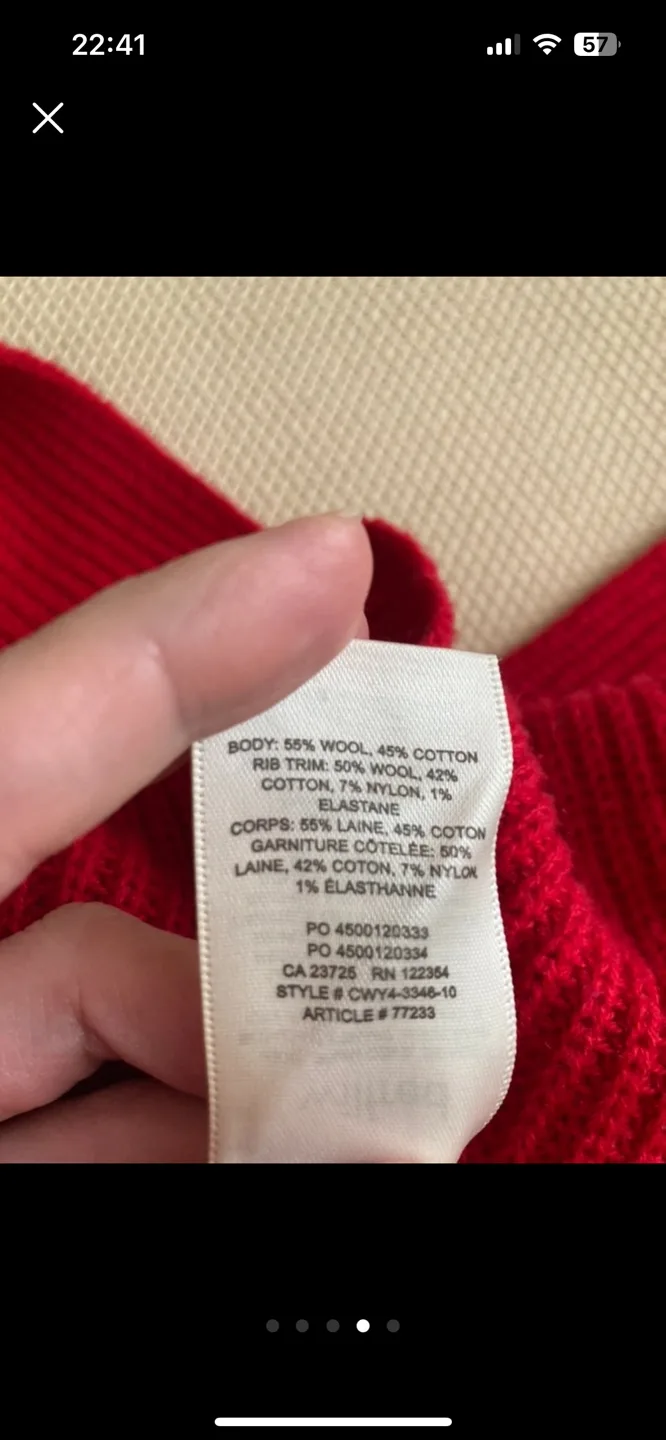 Wool blended long west (Aritzia) image indicator(4)