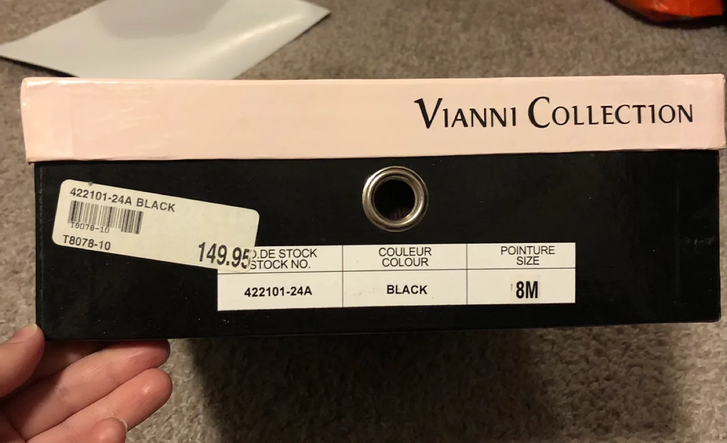 Vianni Collection Black Lace Up Boots image indicator(4)