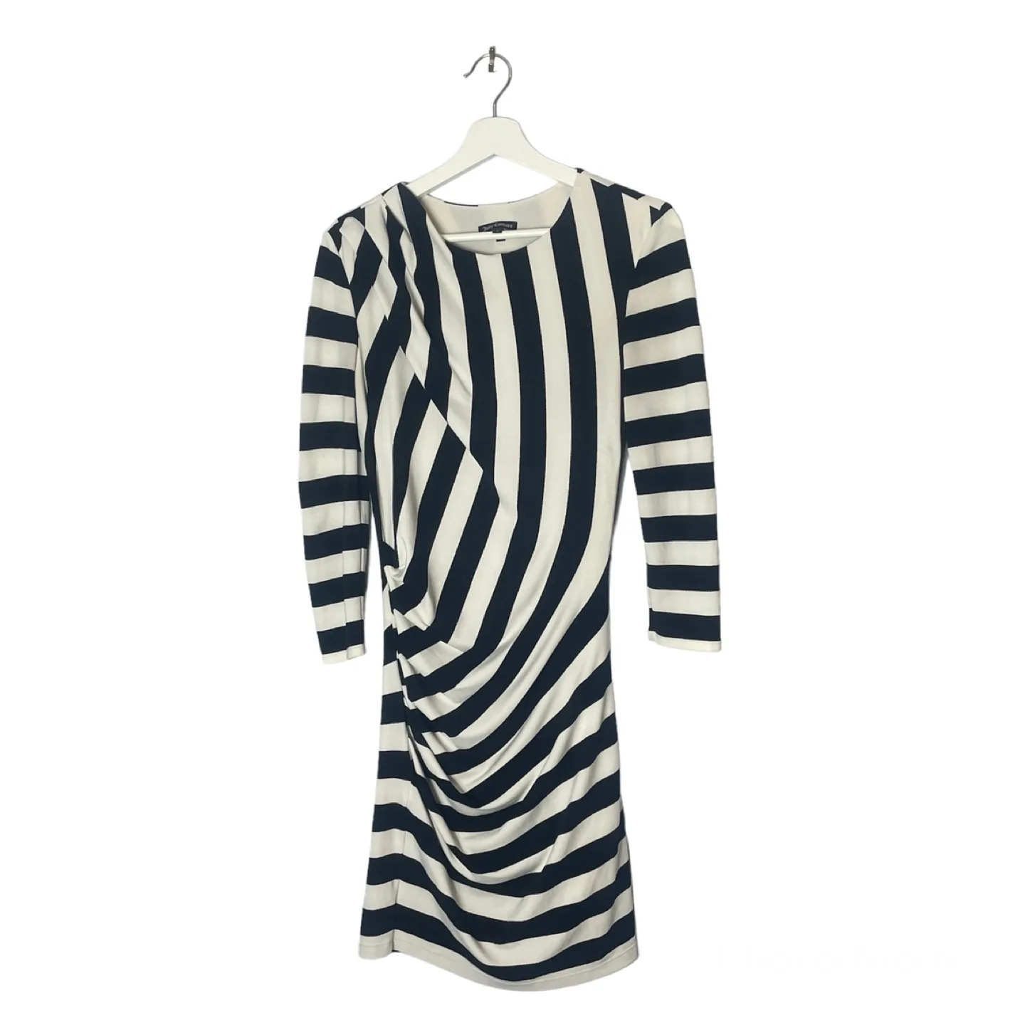 Juicy Couture Promenade Stripe ¾ Sleeve Dress Size Small image indicator(3)