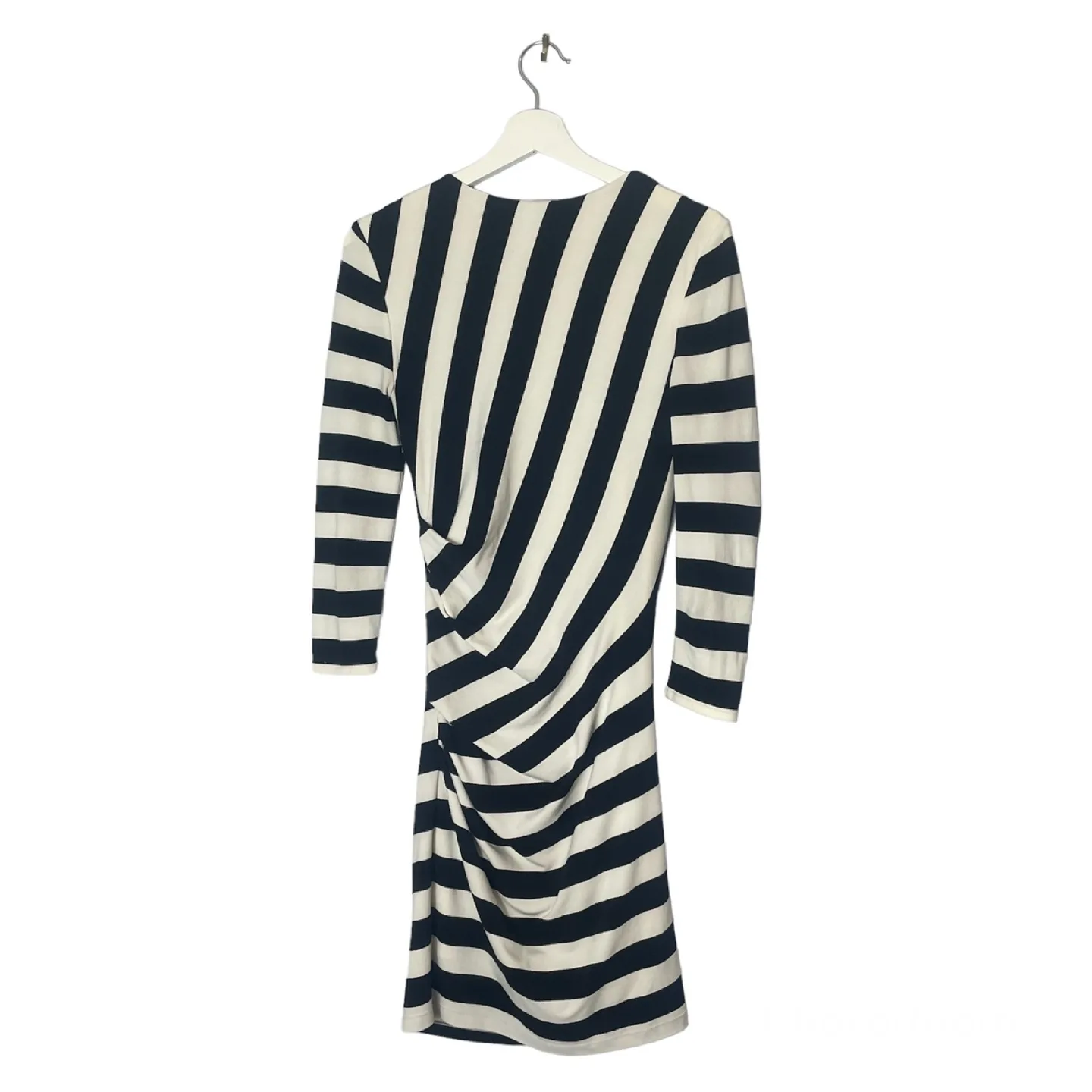 Juicy Couture Promenade Stripe ¾ Sleeve Dress Size Small image indicator(4)
