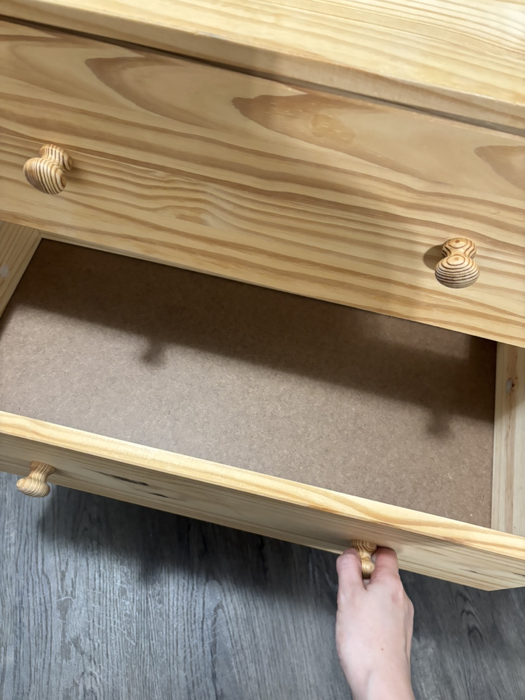 Pine 3 Drawer Dresser - photo 3