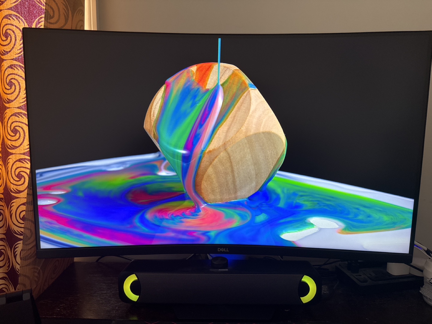 Dell 32” 1440p Curved Gaming Monitor/TV (Under Warranty)
