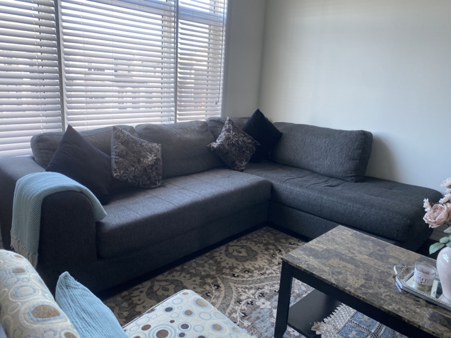 Grey Sectional Sofa from THE BRICK - photo 2