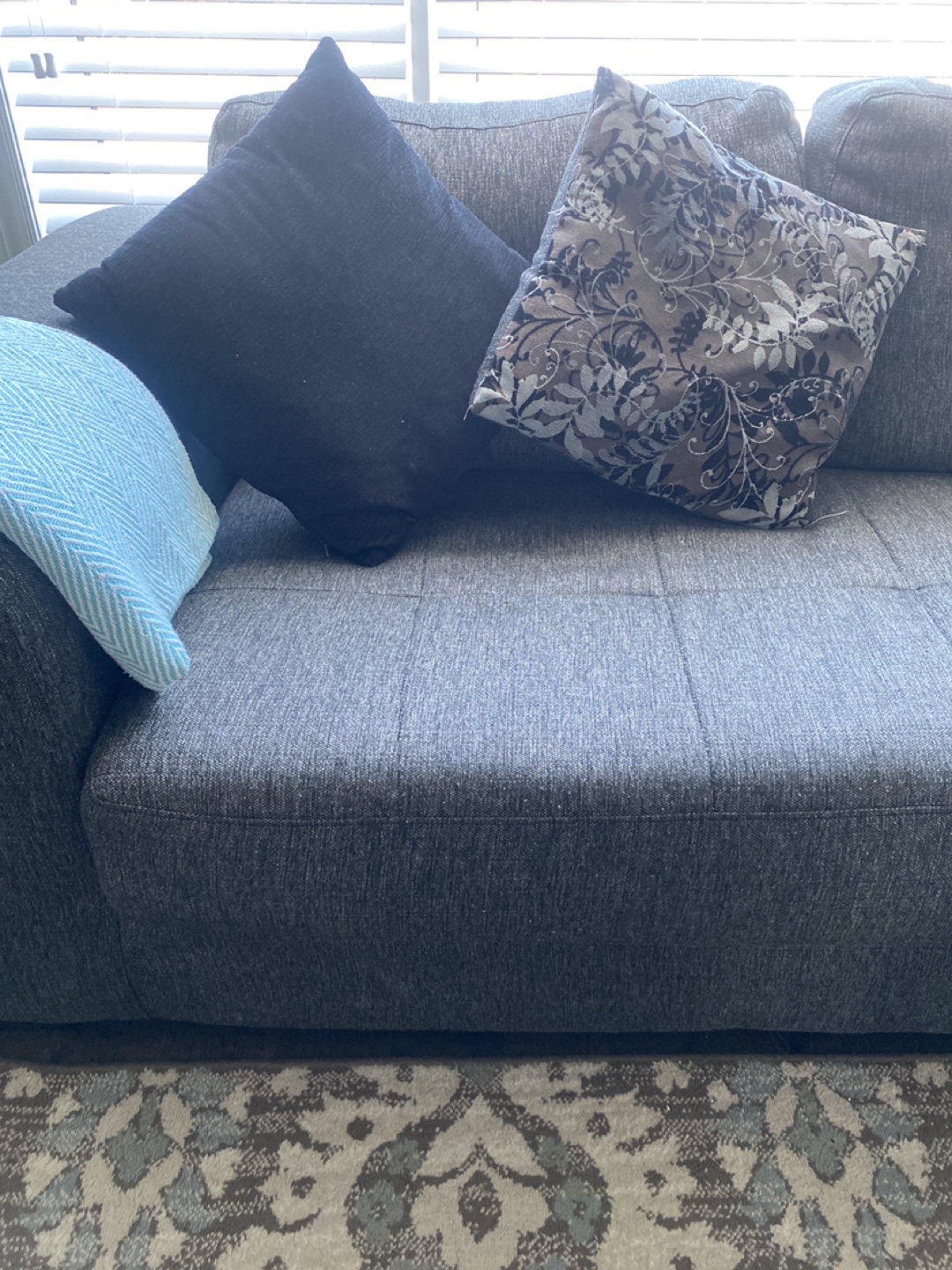 Grey Sectional Sofa from THE BRICK - photo 3