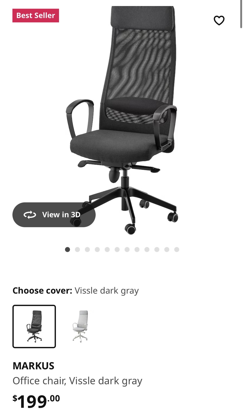 IKEA Markus Office Chair - photo 5
