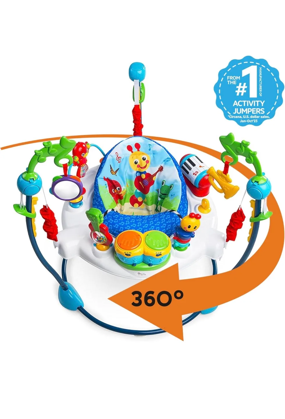 Baby Einstein Neighborhood Symphony Activity Jumper image indicator(4)