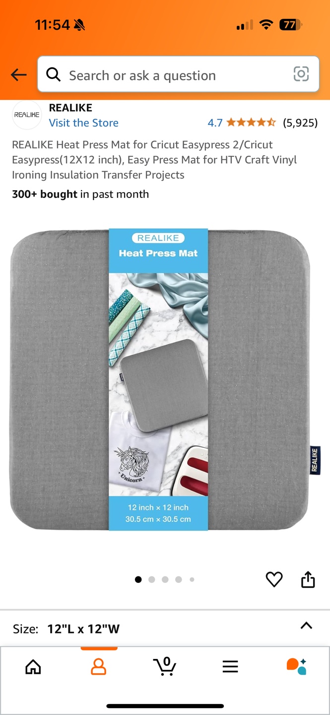 Cricut EasyPress 2 Heat Press Machine & Meat Press Mat - photo 4
