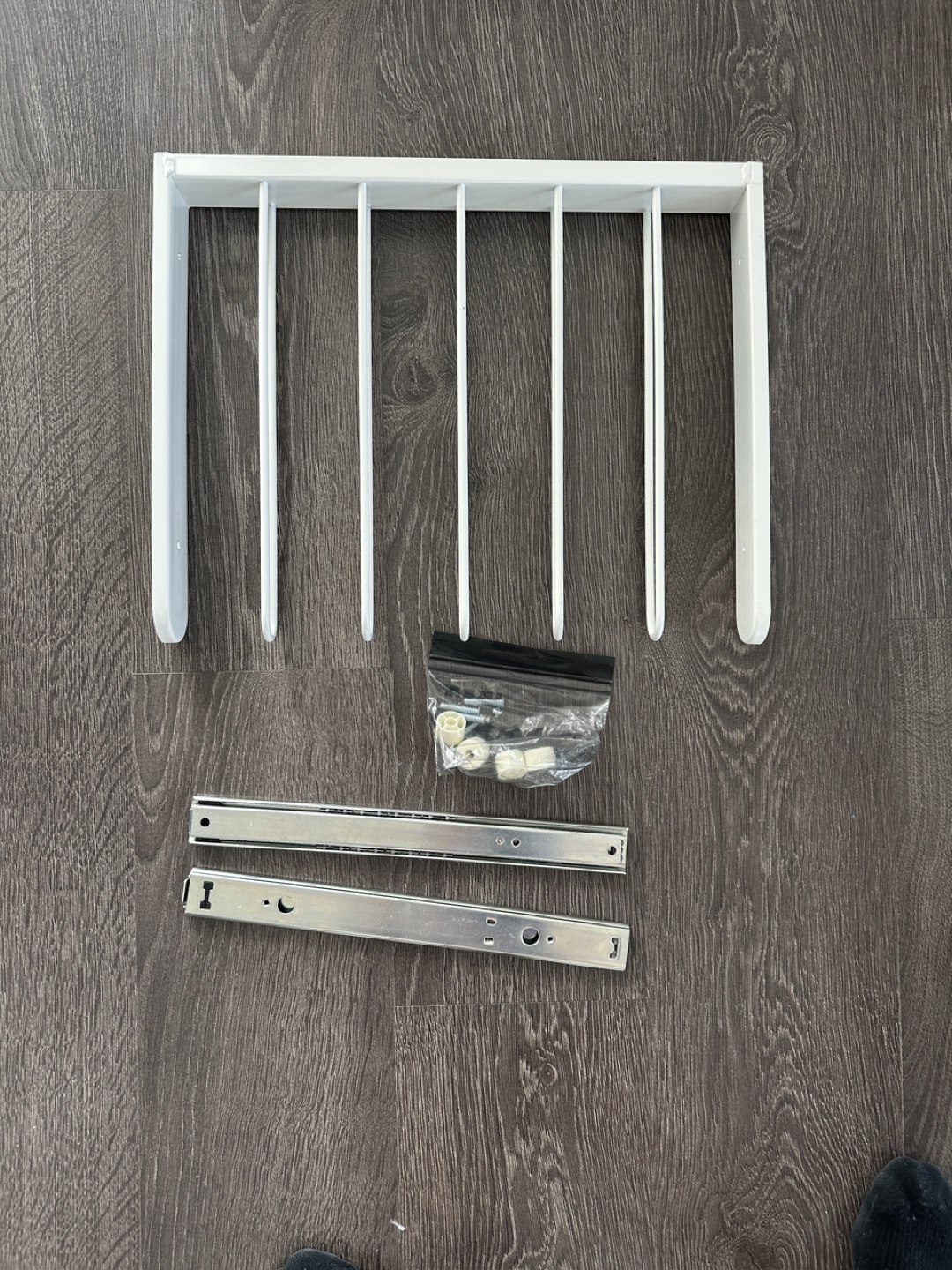 IKEA Pax pant hanging attachment.