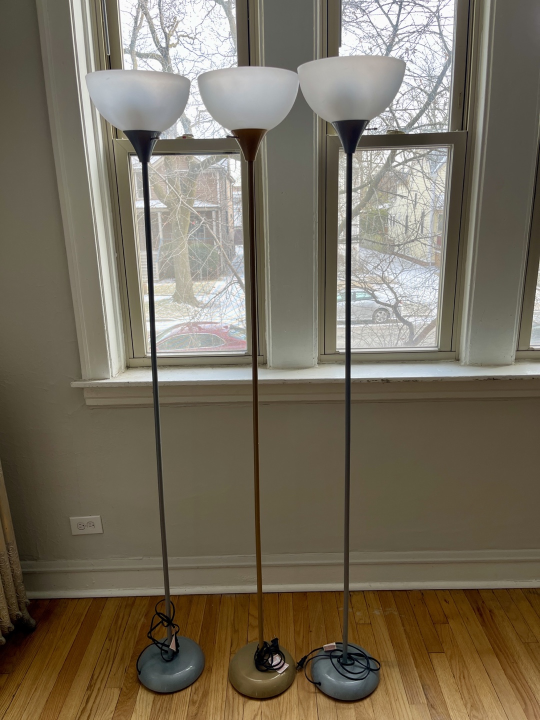 Three Floor Lamps