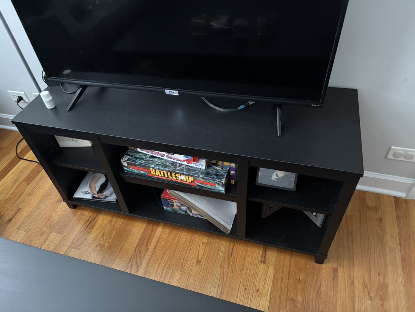 Black TV Stand - photo 3