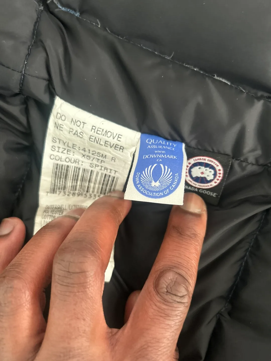 Canada Goose Vest - Navy Blue - Size XS/TP image indicator(4)