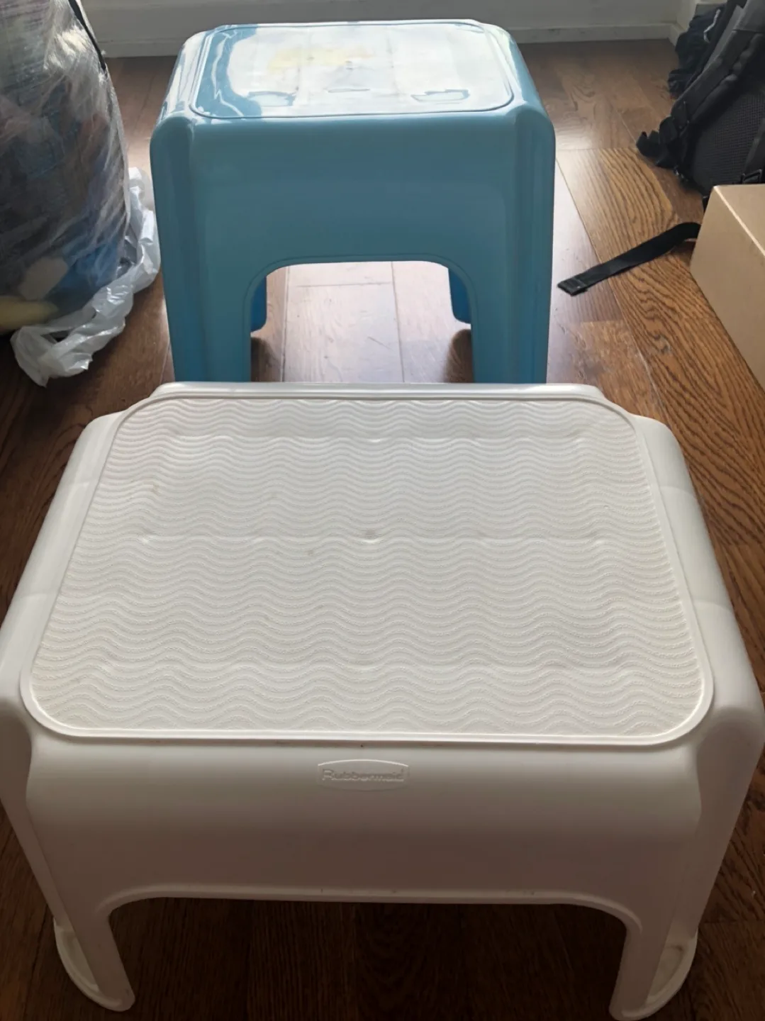 Set of Two Plastic Stools thumbnail