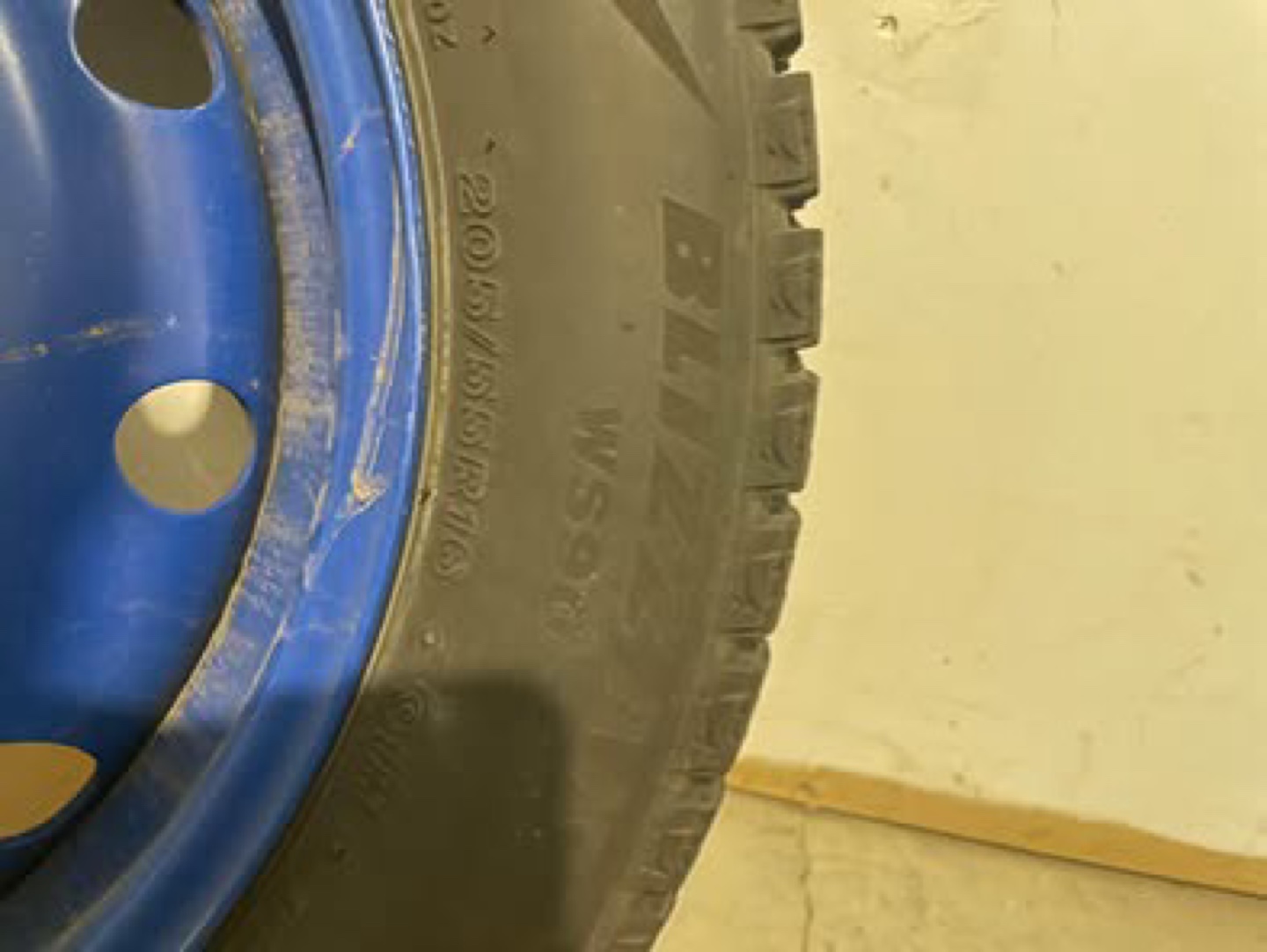 16 inch Steel Wheel with Bridgestone Blizzak Tire - photo 3