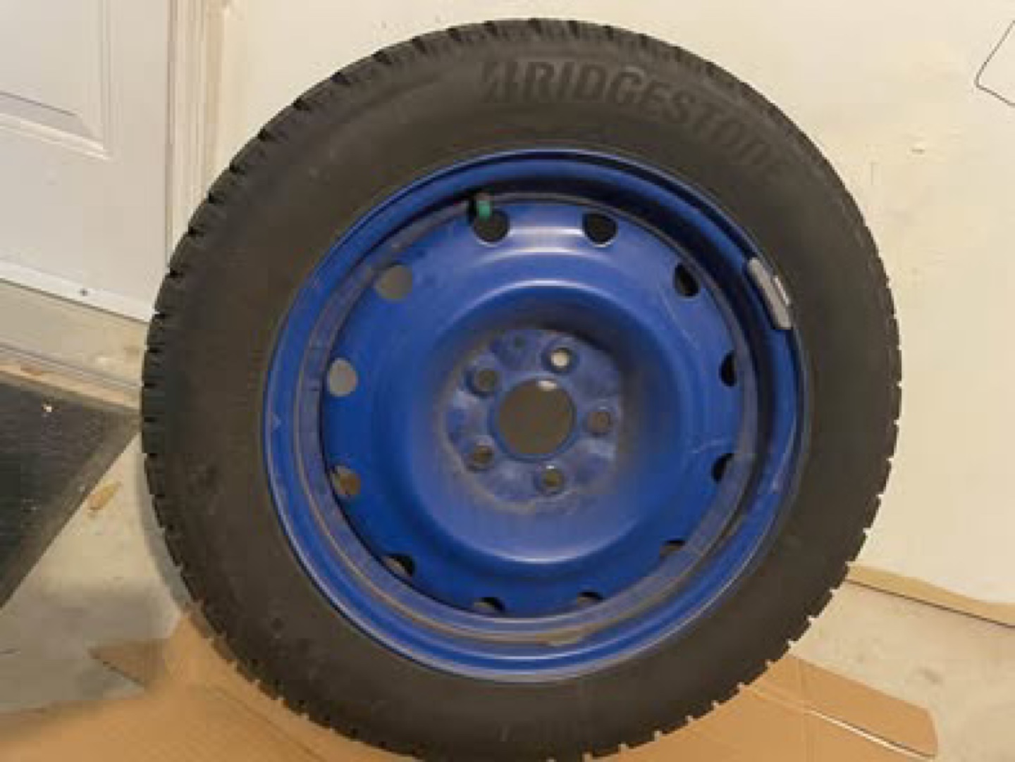 16 inch Steel Wheel with Bridgestone Blizzak Tire