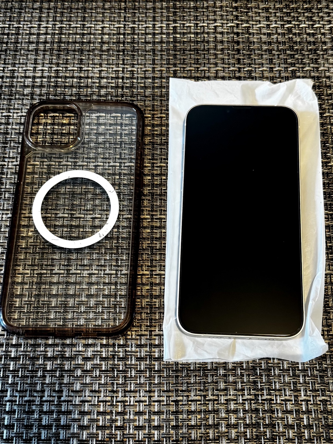 iPhone 14 Plus silver/white 128 GB
