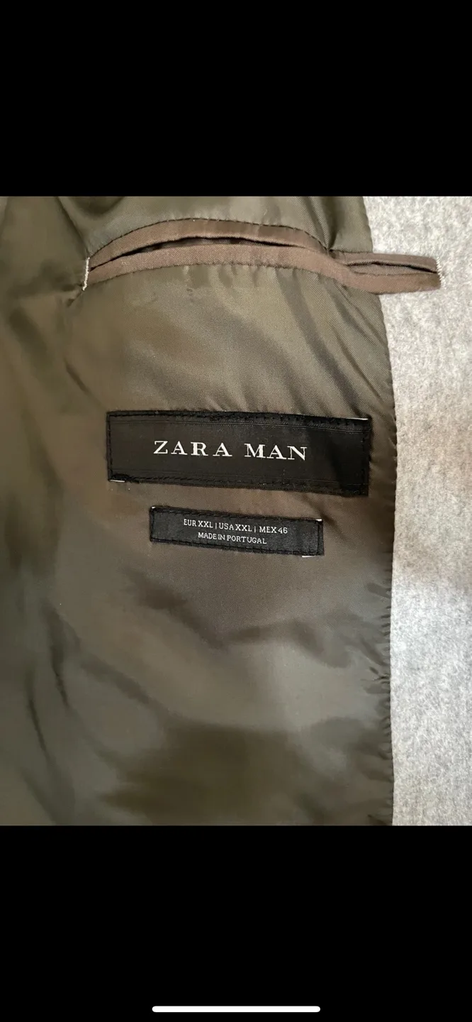 Zara men’s coat XXL. Fits like XL - never worn image indicator(3)