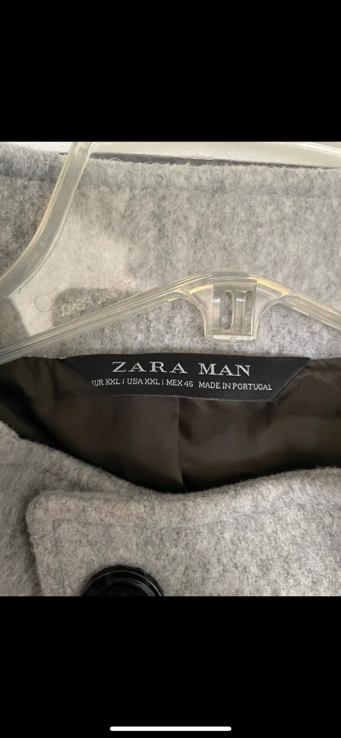 Zara men’s coat XXL. Fits like XL - never worn image indicator(4)