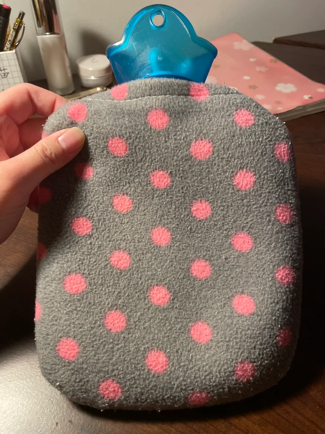 Hot Water Bottle with Fleece Cover thumbnail