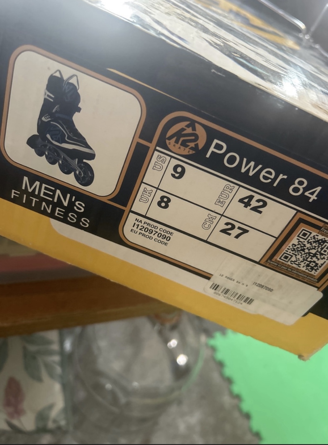 K2 Power 84 Inline Skates - Size 9 US - photo 3