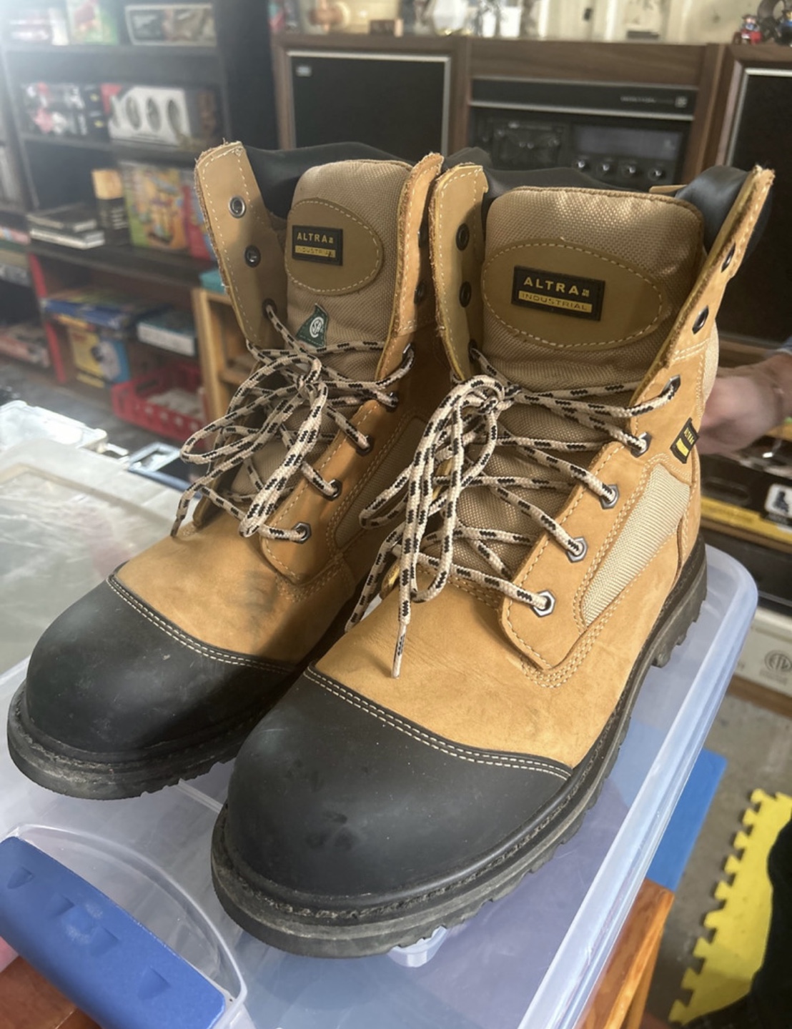 Altra Safety Toe Boots
