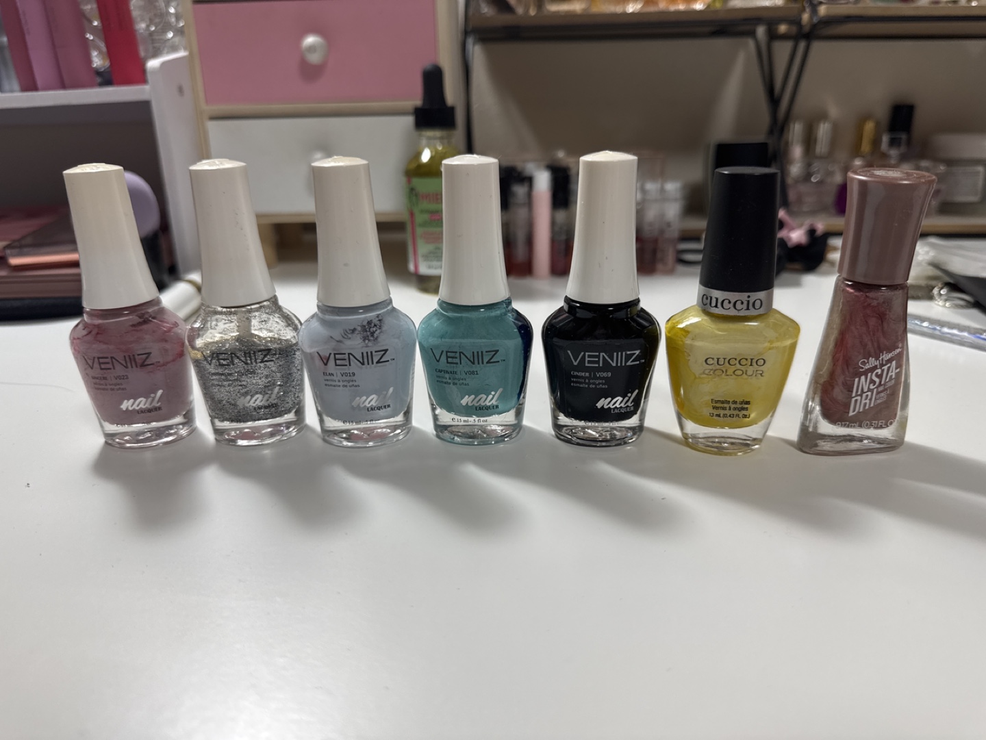 7 Nail Polish Bottles