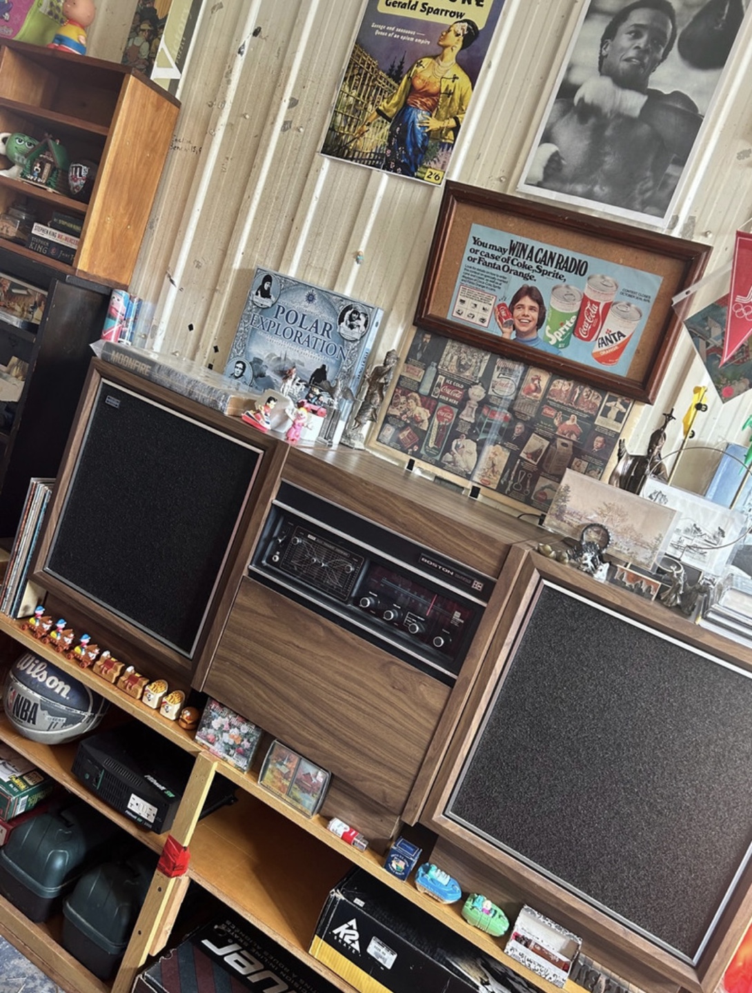 Toshiba Boston Solid State Cartridge SP-790H Record Player/Radio