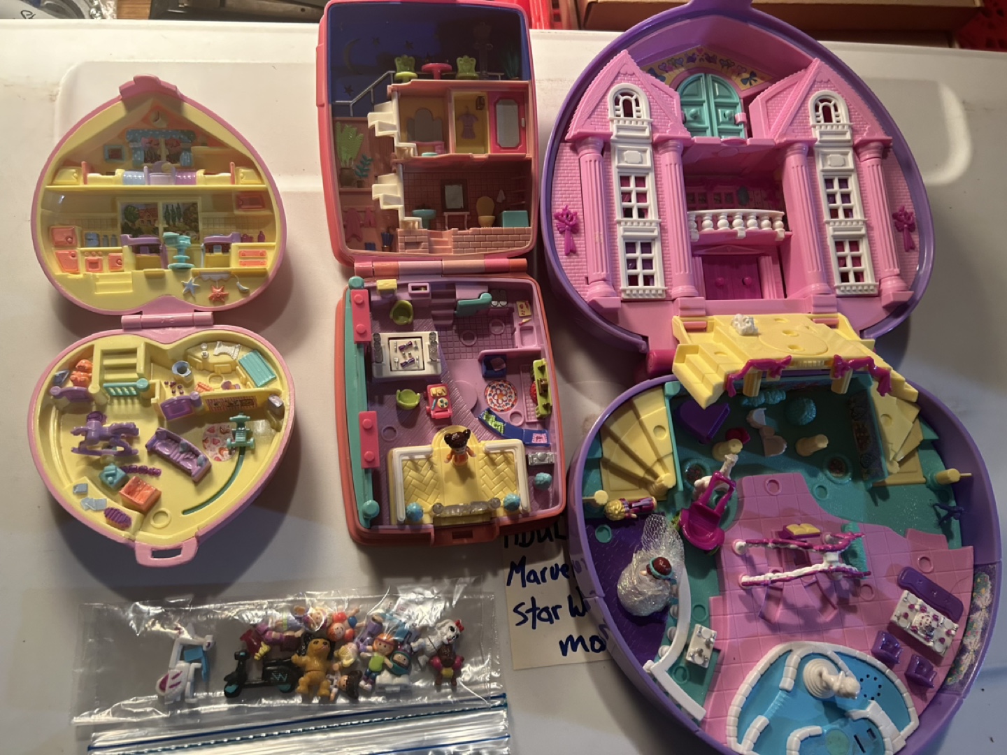 Polly Pocket Lot of 3