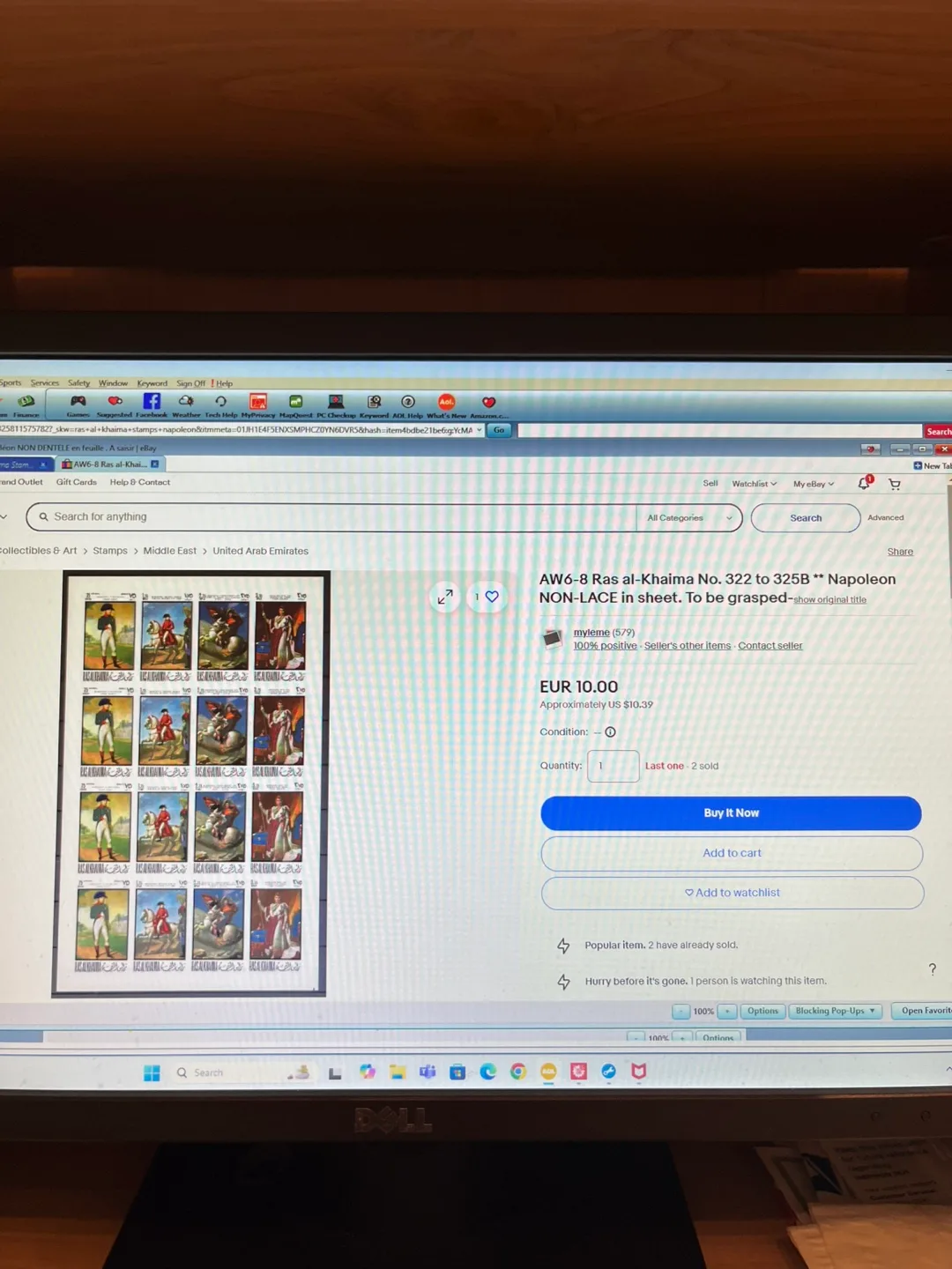 2969 Napoleon Stamp Sheet image indicator(2)