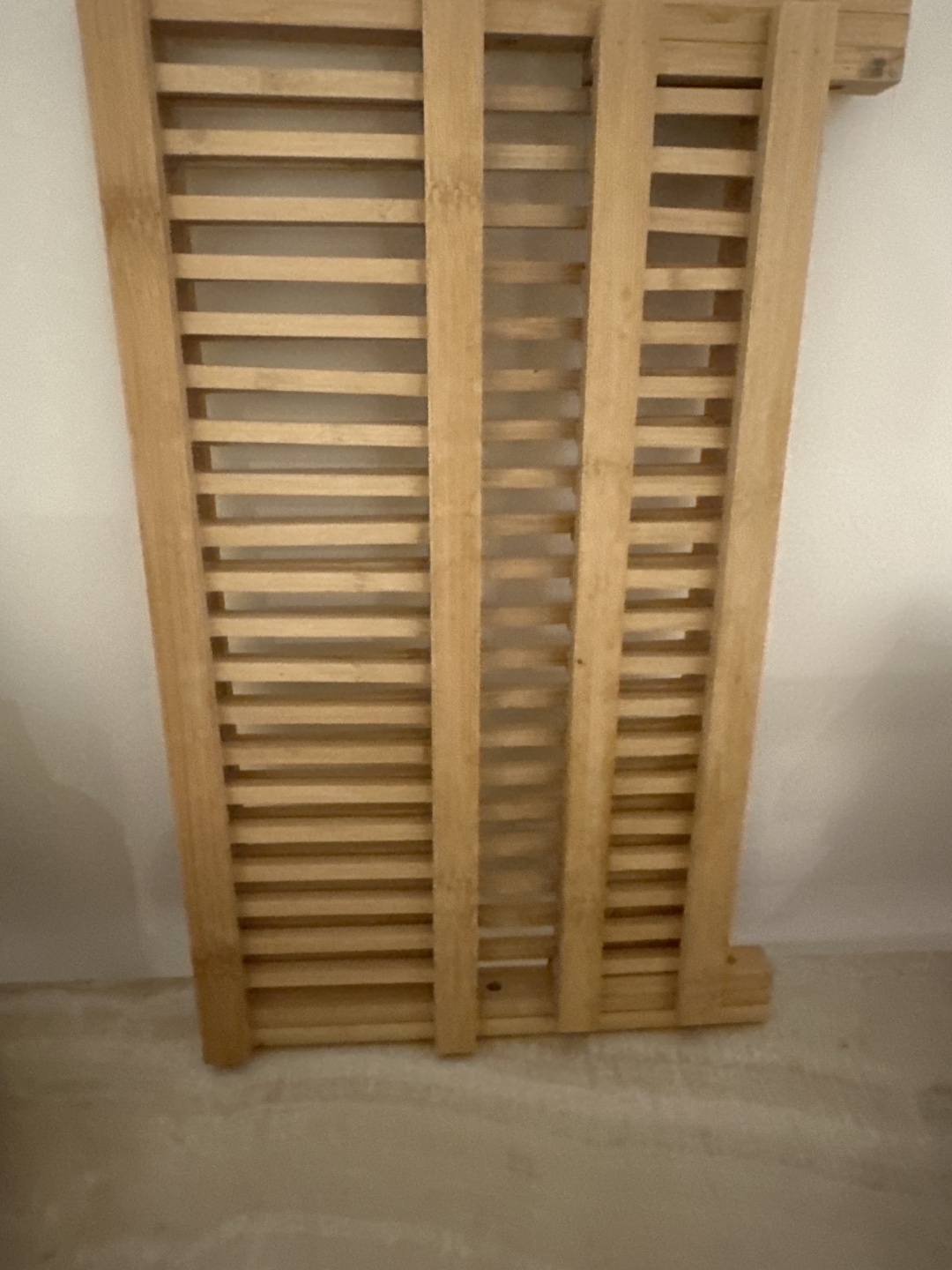 Bamboo dish rack