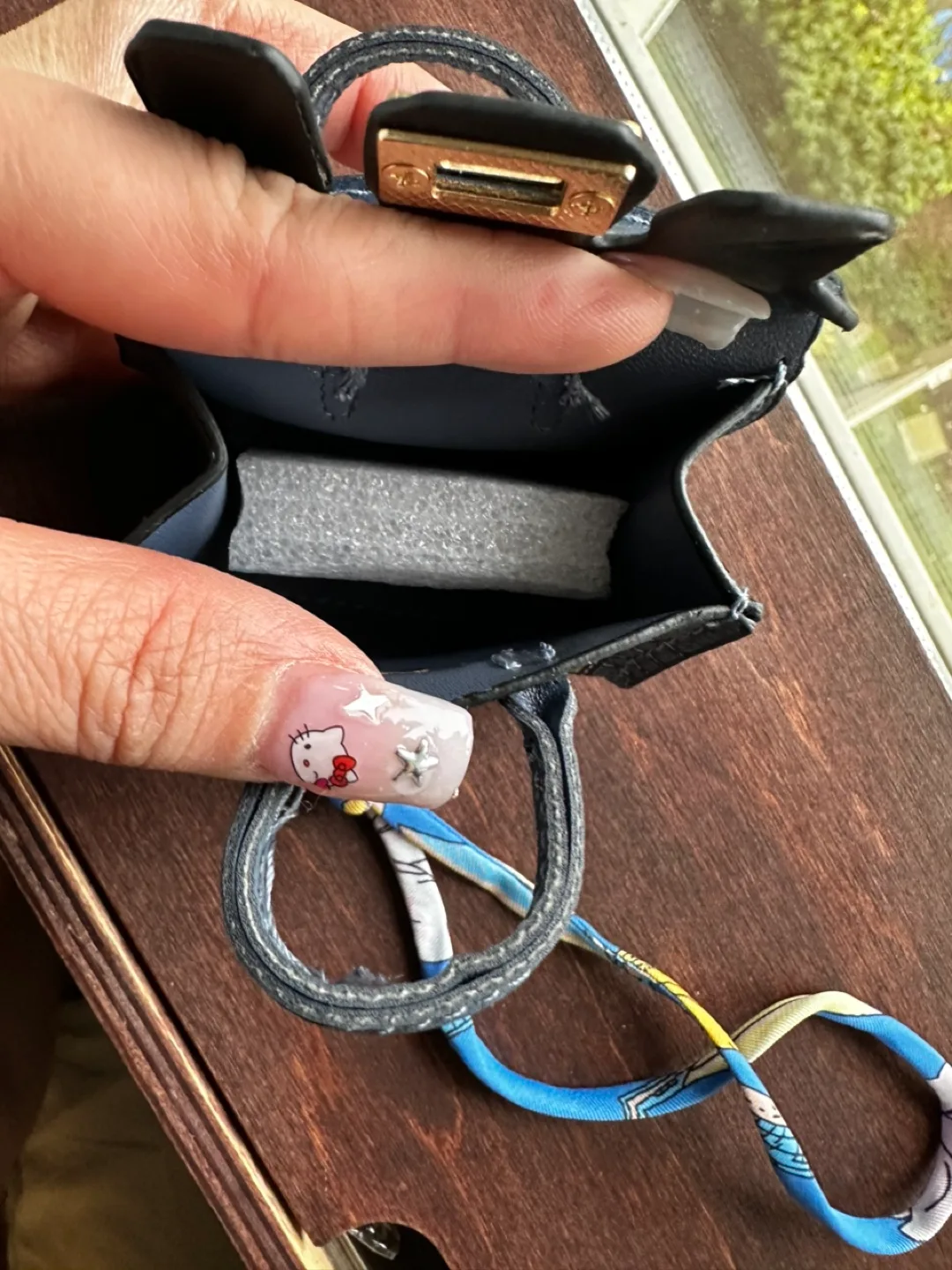 Miniature Birkin Style Handbag Charm/Keychain image indicator(8)