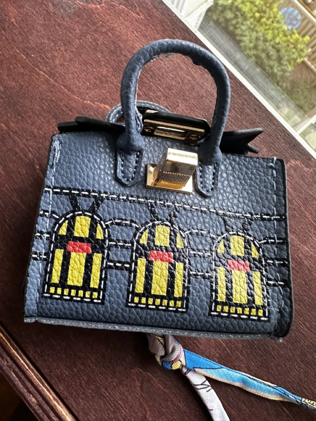 Miniature Birkin Style Handbag Charm/Keychain image indicator(9)