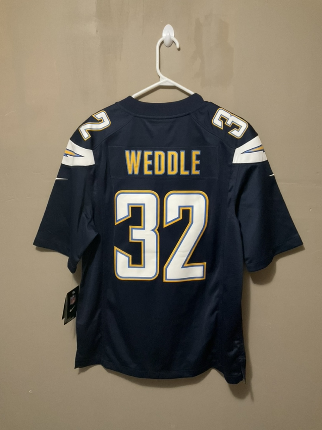 NFL Nike Chargers Weddle #32 Jersey - photo 2
