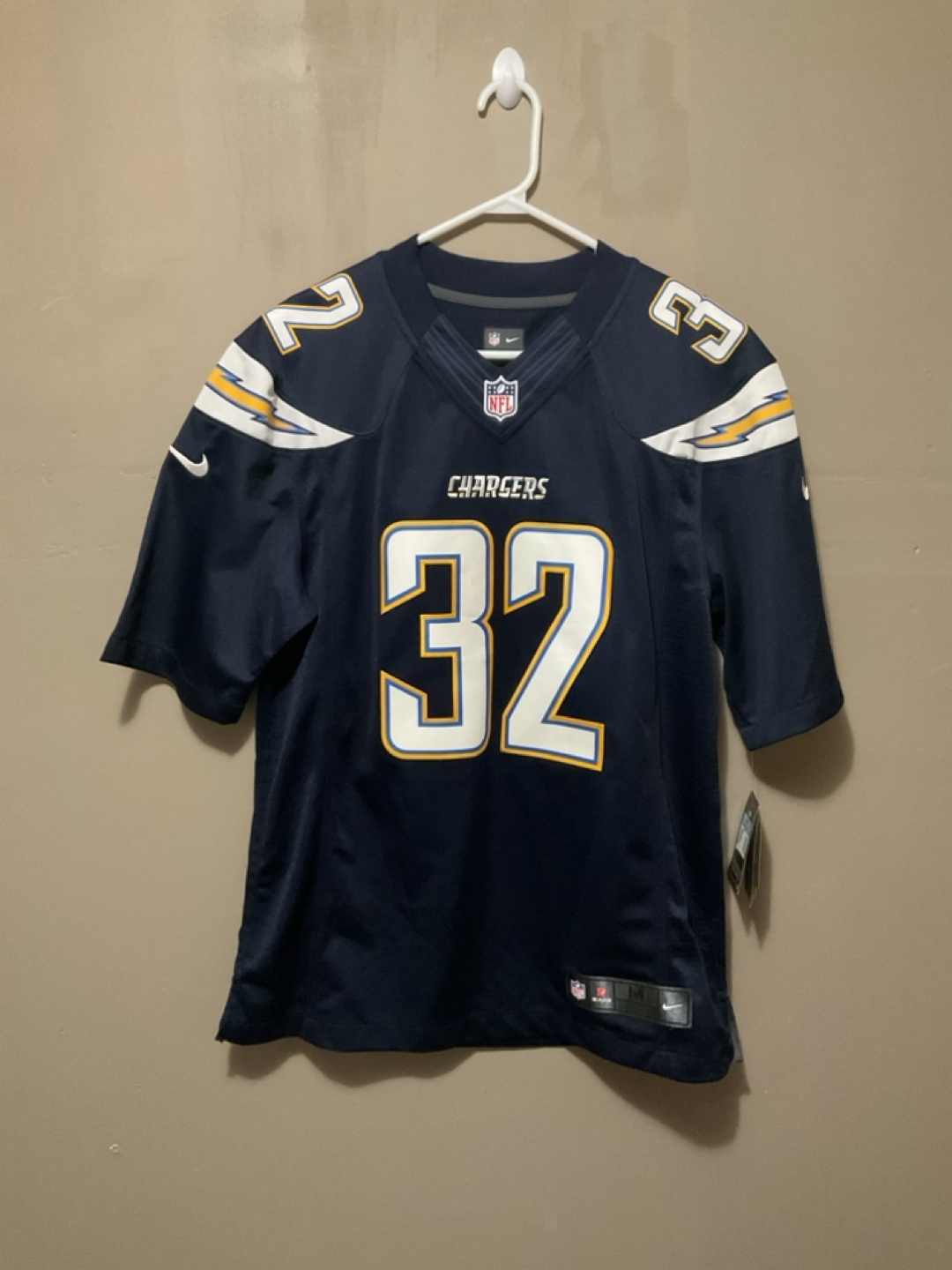 NFL Nike Chargers Weddle #32 Jersey