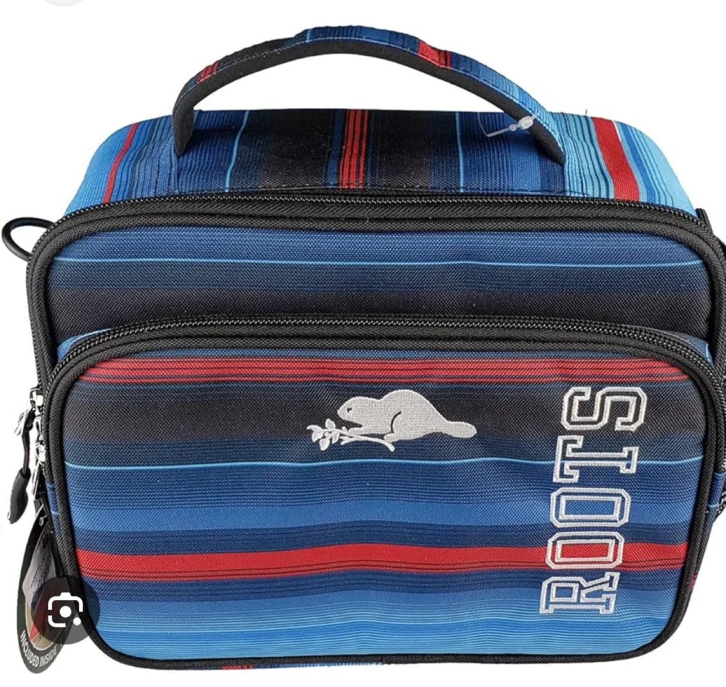Roots Lunch Box - Blue and Red Stripe image indicator(5)