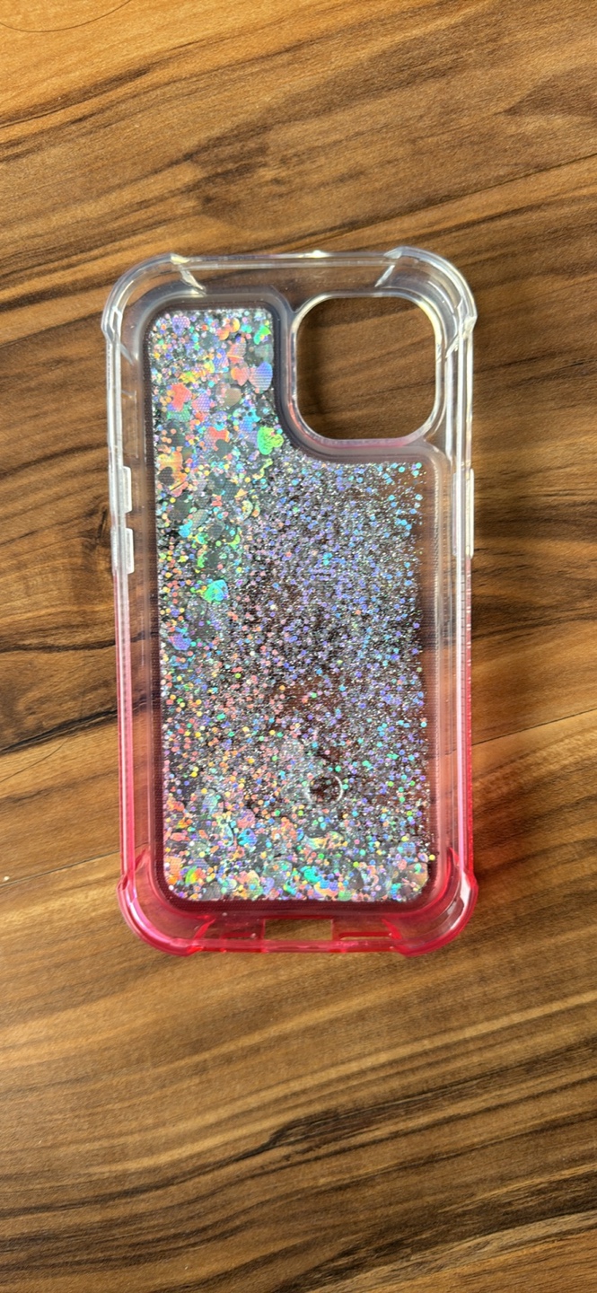 Glitter Phone Case for iPhone 13/14/15. For girls