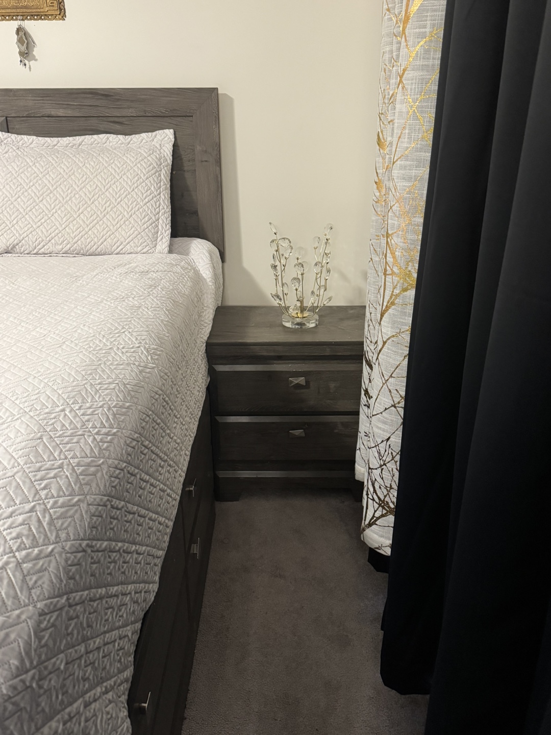 12-Drawer Platform Bed with dresser and 1 nightstand - photo 3