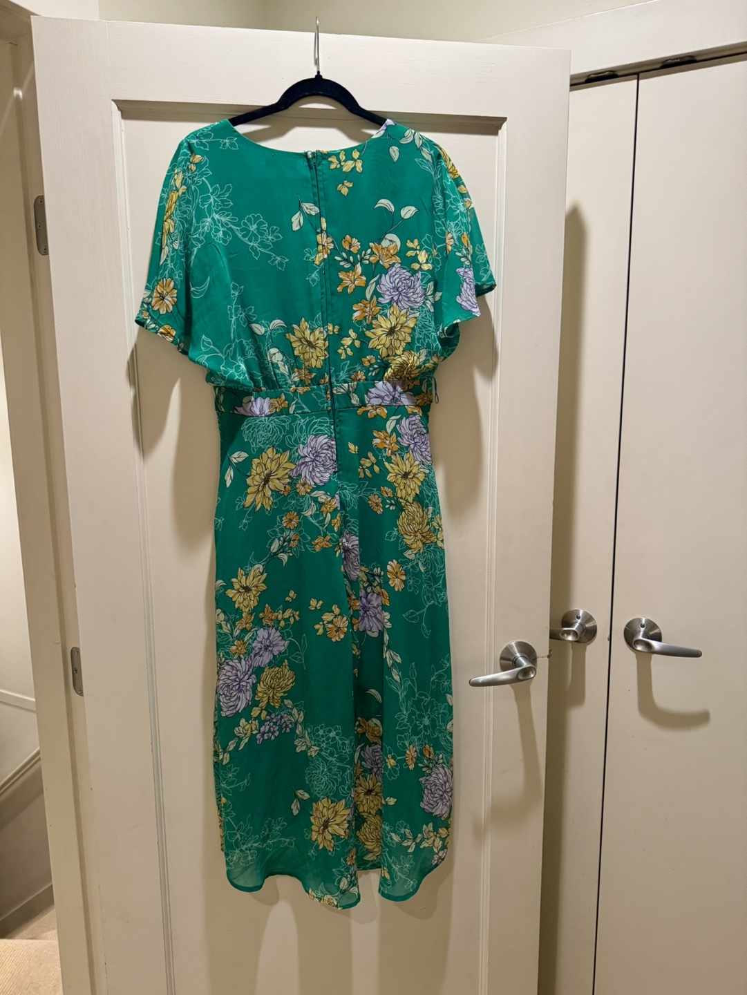 Green Floral Dress - pending - photo 2