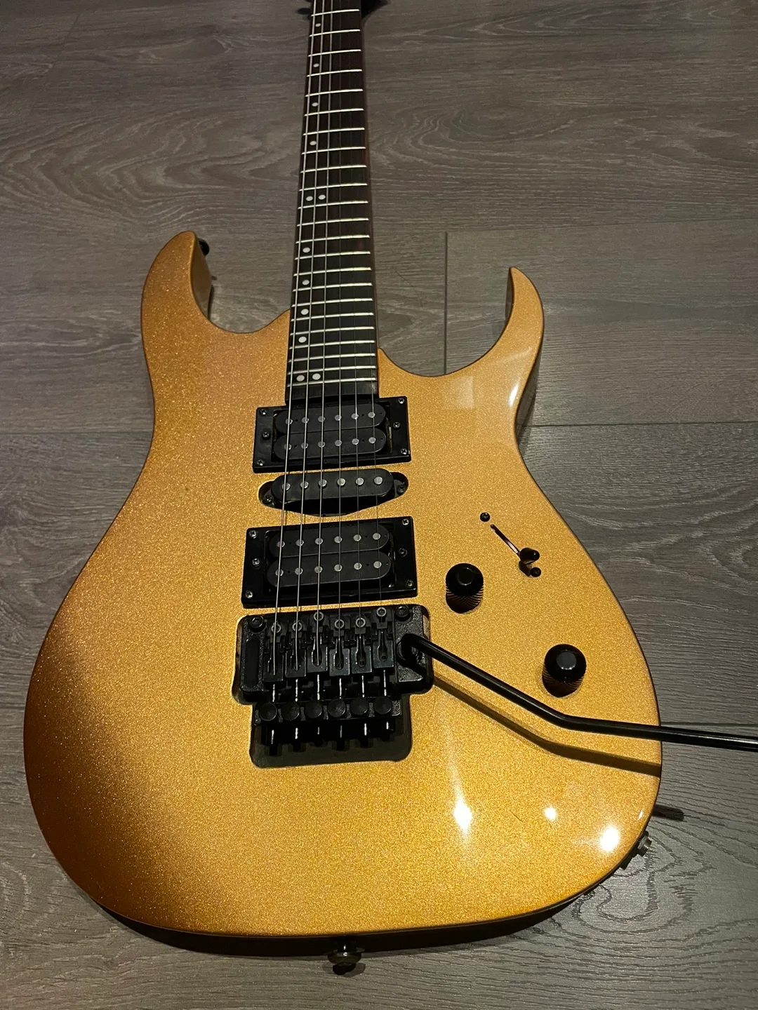 Washburn Electric Guitar Rare Gold image indicator(2)