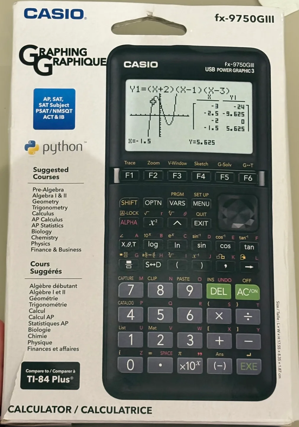 Casio fx-9750GIII Graphing Calculator image indicator(2)