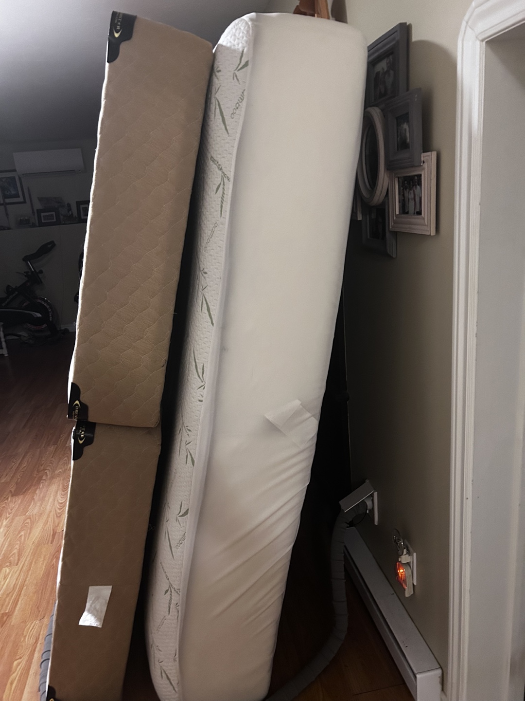 King Size Bed Frame and Mattress Set - photo 3