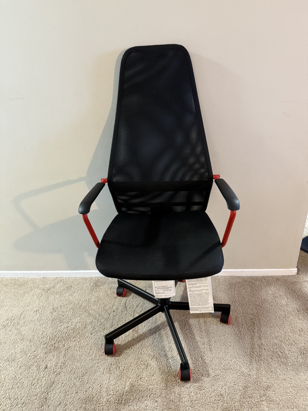 Black and Red Office Chair - photo 5