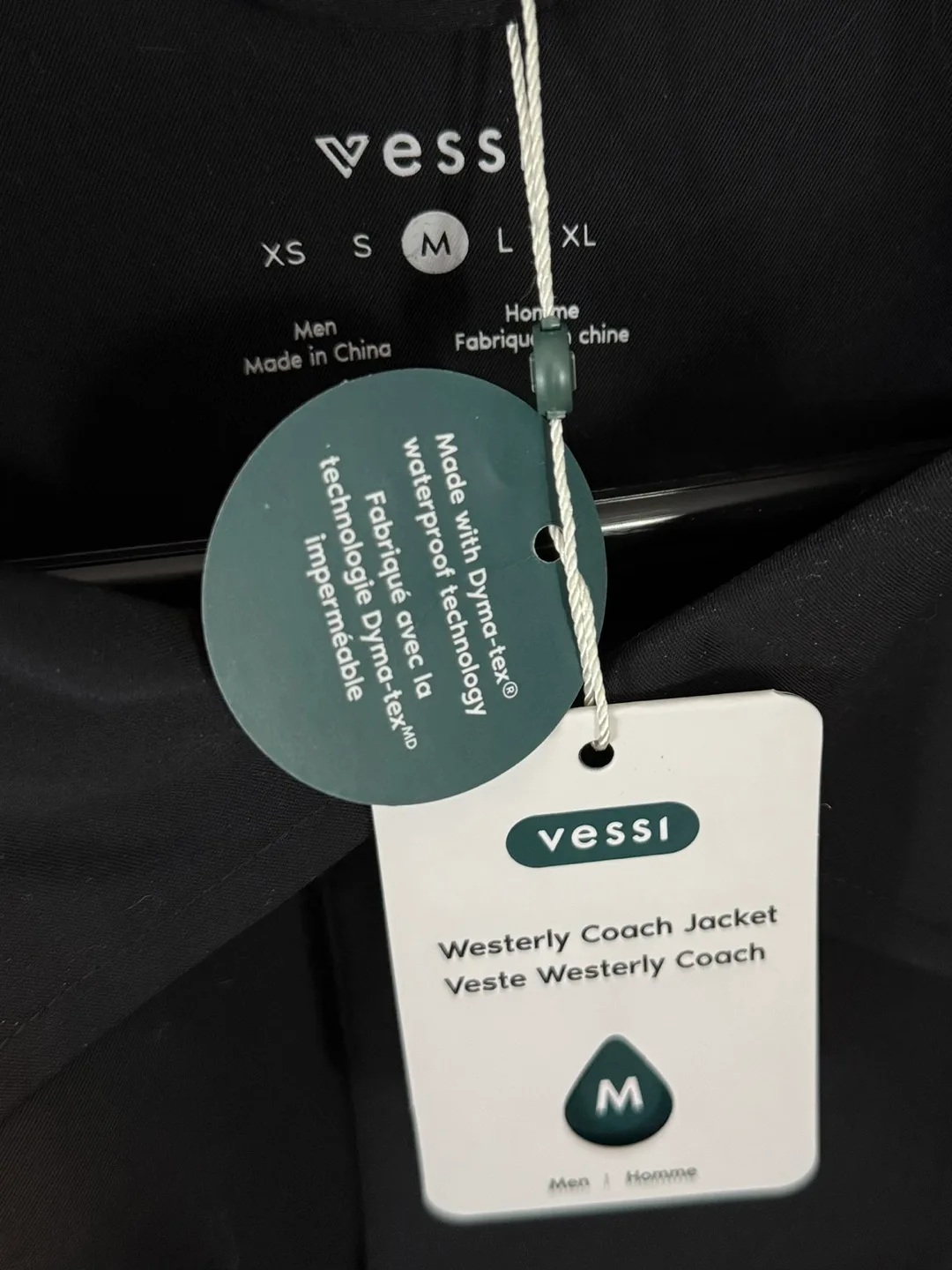 Vessi Waterproof Men's Westerly Coach Jacket image indicator(2)