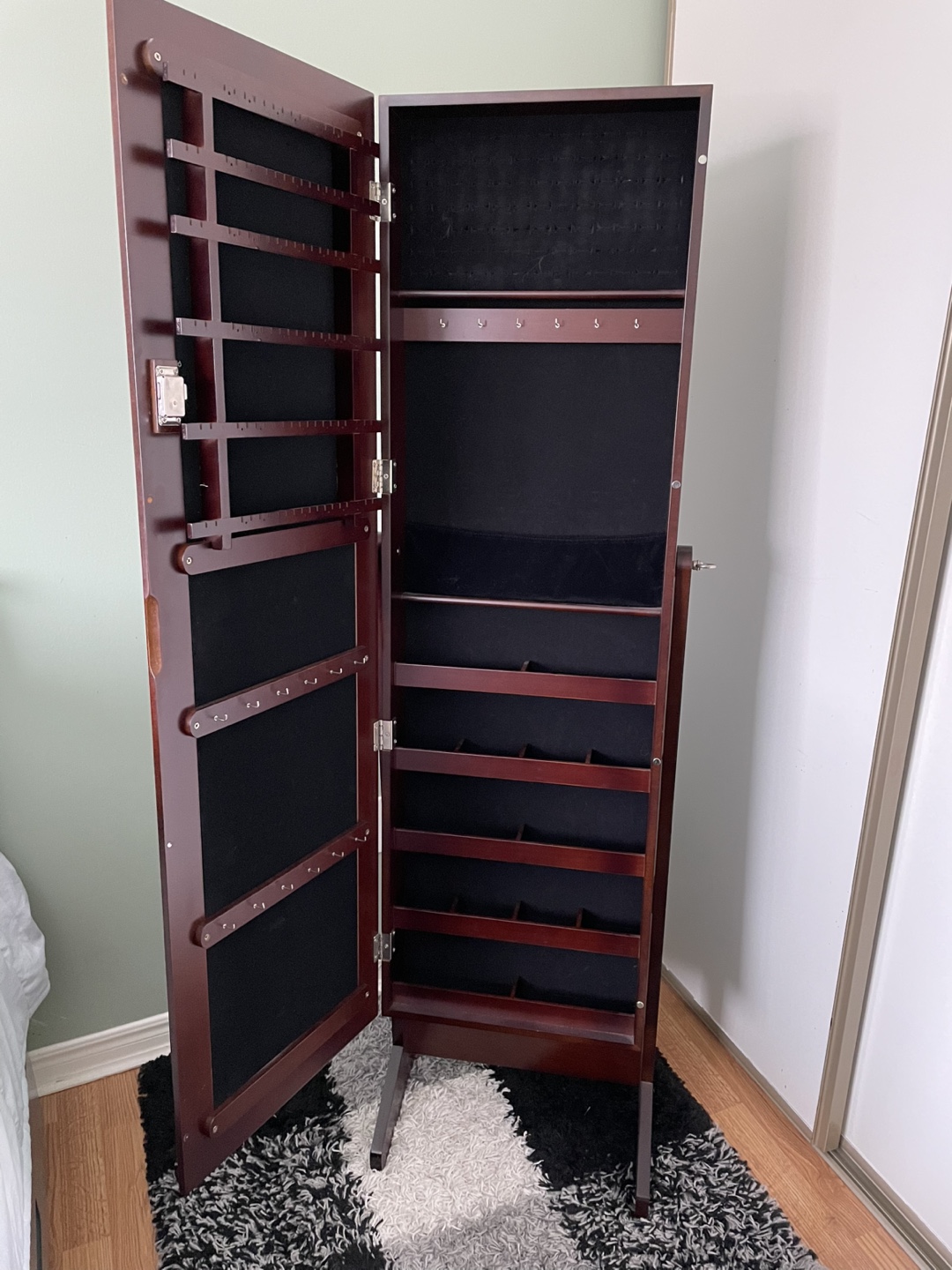 Full Length Mirror Jewelry Armoire - photo 2