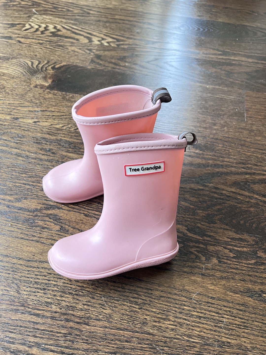 Tree Grandpas Pink Rain Boots