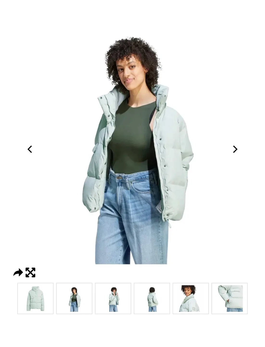 Adidas Women's Puffer Jacket image indicator(4)